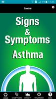 Signs & Symptoms Asthma Affiche