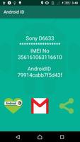IMEI & ID & info for Android plakat
