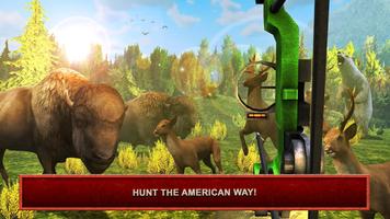 USA Bow Hunter: Hunting games poster