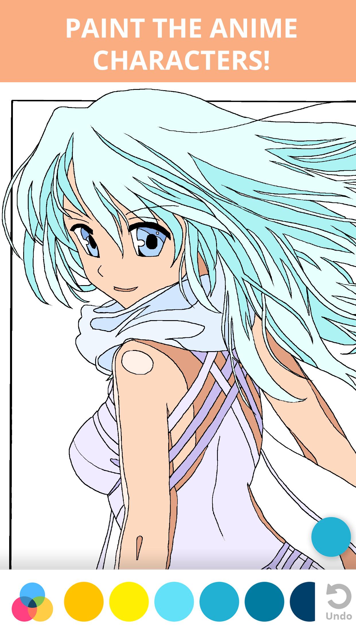 Download Manga & Anime Coloring Book: Pages For Adults APK 1.2 ...