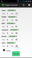 Comunio Calculadora de Pagos captura de pantalla 2