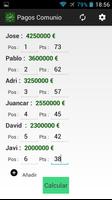 Comunio Calculadora de Pagos capture d'écran 2