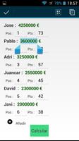 Comunio Calculadora de Pagos captura de pantalla 3