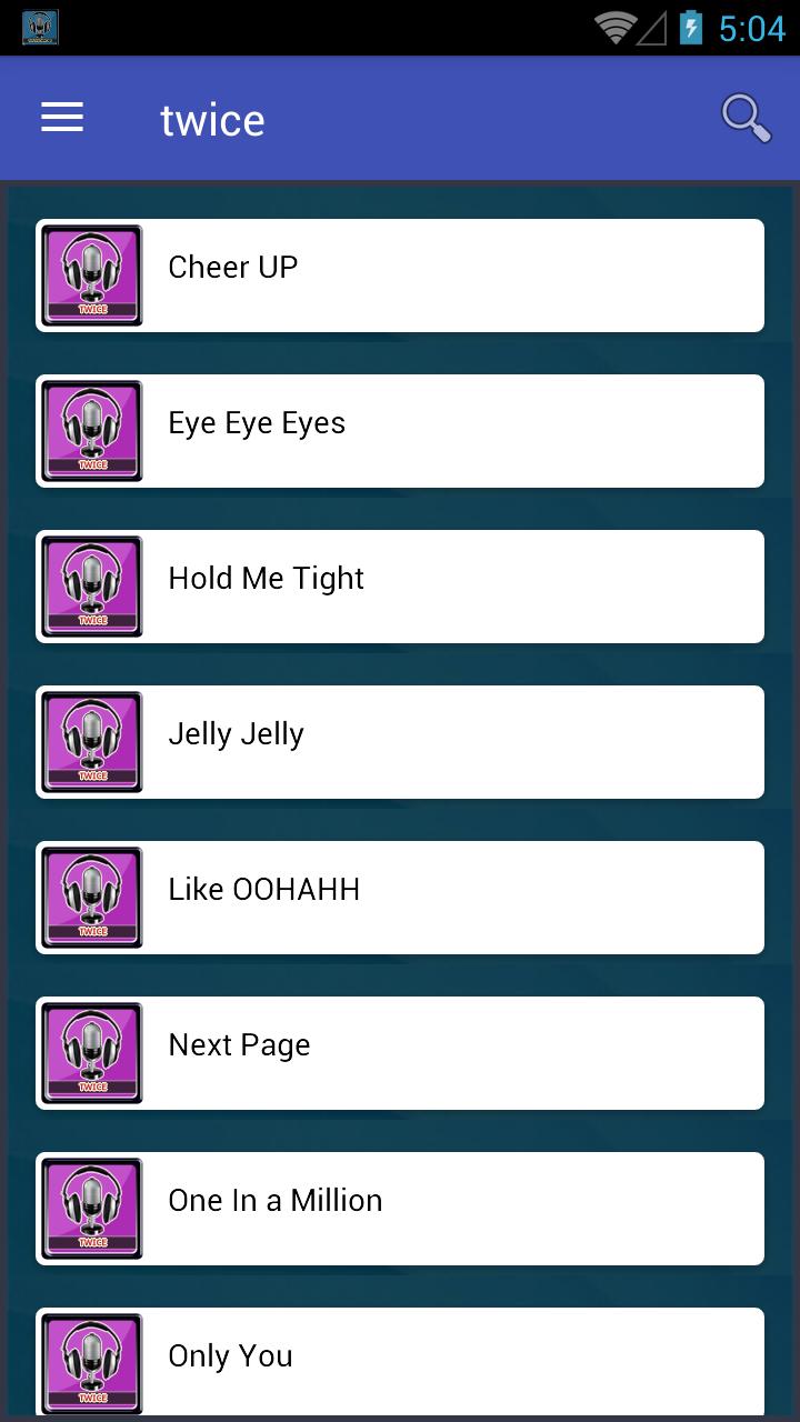 Twice Song Lyric For Android Apk Download