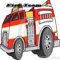 Fire Rescue Trucks الملصق