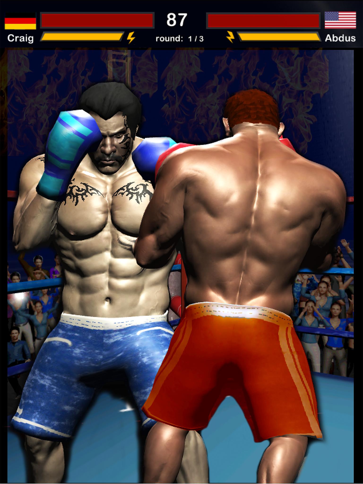 Untilited boxing game