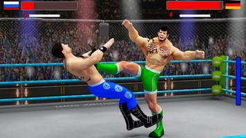 Stars Wrestling Revolution 2017: Real Punch Boxing ภาพหน้าจอ 1