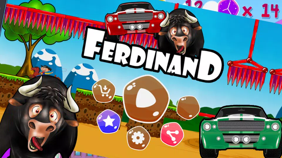 Download do APK de Ferdinand Corrida Touro Carro para Android