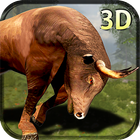 Bull Simulator - Crazy 3D Game আইকন