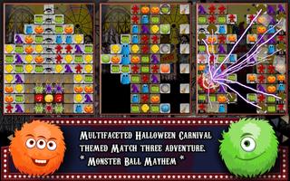 Halloween Drops 3 - Match three puzzle Affiche