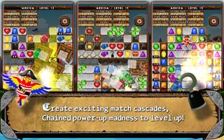 برنامه‌نما Pirate Drops - Match three عکس از صفحه