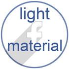 Light F Material CM12 Theme icône
