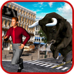 ”Angry Bull Attack: Bull Fight Shooting