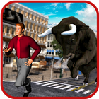 Angry Bull Attack: Bull Fight Shooting-icoon