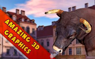 Angry Bull Attack: tiroteo de la corrida de toros captura de pantalla 2