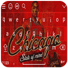 Chicago Bulls Keyboard आइकन