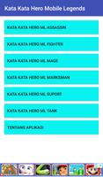 Kata Kata Hero Mobile Legends bài đăng