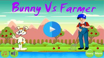 Bunny Vs The Farmer Affiche
