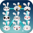 Bunny emoji smiley lockscreen APK