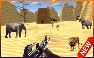 Wild Desert Animals Shooter 2018 اسکرین شاٹ 3