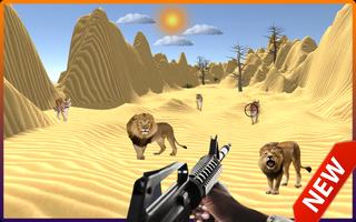 Wild Desert Animals Shooter 2018 screenshot 1