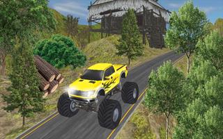 Offroad Hill Side Monster Truck simulator 2017 تصوير الشاشة 3