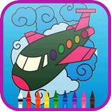 Vehicles Coloring Book For Kid