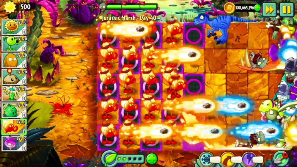 Tips:Plants vs Zombies-Heroes APK + Mod for Android.