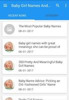 Poster Baby Girl Names And  Meanings