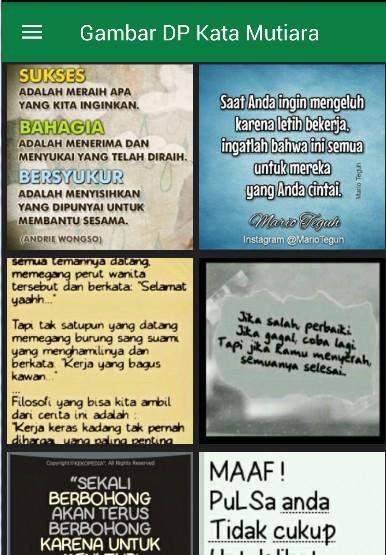 Unduh Gratis Gambar Gambar DP Kata Mutiara For Android Apk Download Terkeren by Katacinta.co