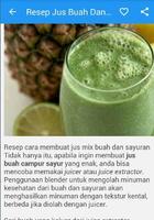 برنامه‌نما Resep Jus Buah Dan Sayur عکس از صفحه