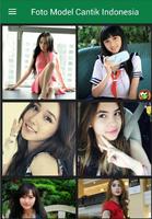 Foto Model Cantik Indonesia الملصق