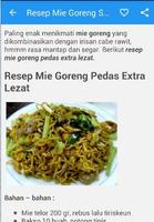 Resep Mie Goreng Sederhana imagem de tela 1