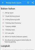 Soto Ayam Resep Masakan Screenshot 2