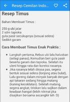 2 Schermata Resep Cemilan Indonesia