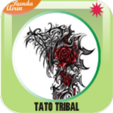 Desain Tato Tribal Lengan أيقونة