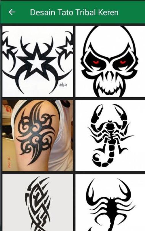 Gambar Tato  Tribal Di Tangan Simple