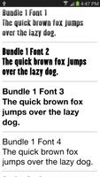 Fonts for Samsung 1000+ Affiche