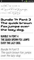 1 Schermata Fonts for Samsung 1000+