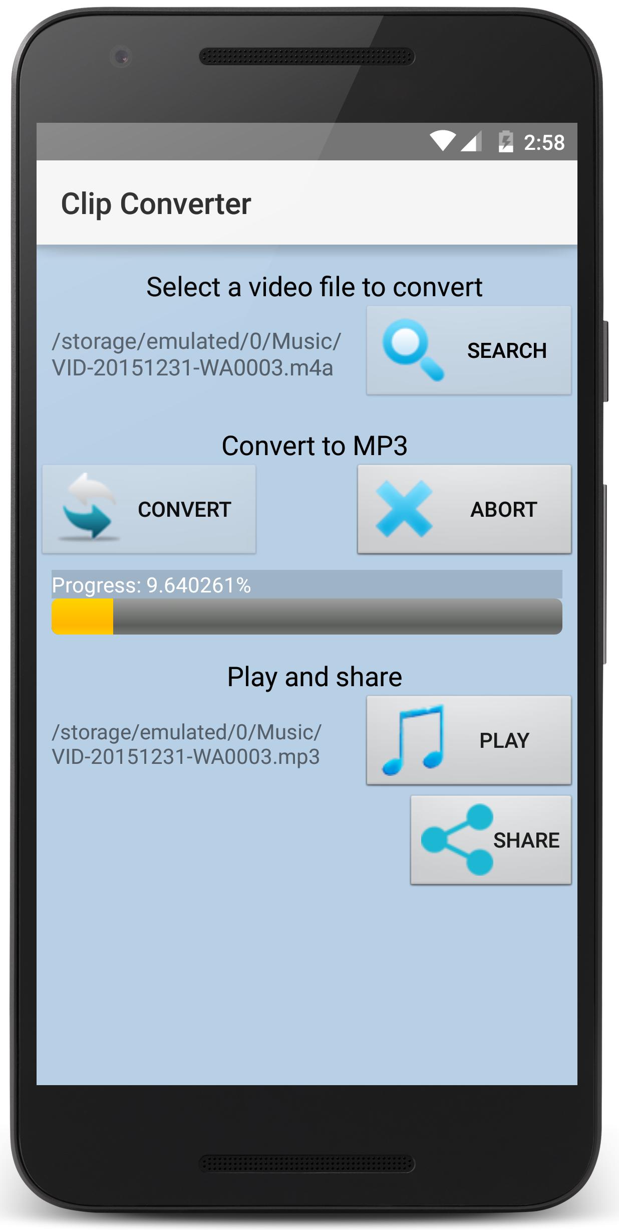 Clip Converter for Android - APK Download