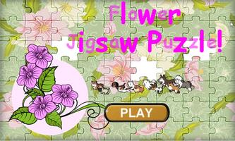 Flower jigsaw puzzles for free poster
