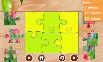 Flower jigsaw puzzles for free screenshot 2