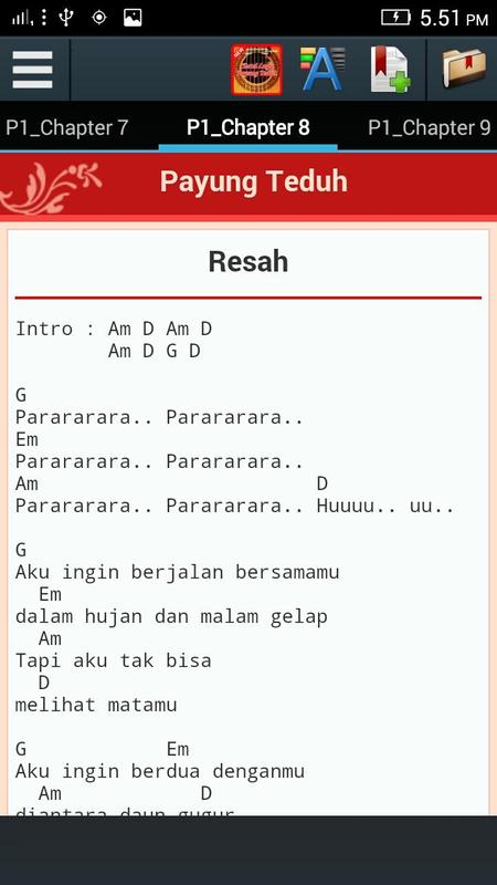 Chord Lagu Payung Teduh Hits lyrics 24 february 2016. chord lagu payung teduh