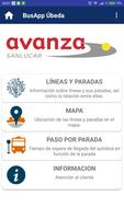 BusApp SanLúcar Affiche