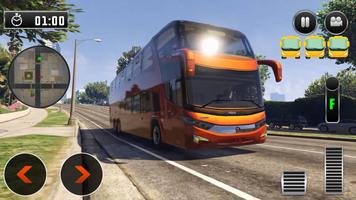 Bus Simulator Game 2018 Affiche
