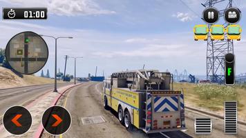 پوستر Fire Truck Simulator 2018