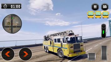 برنامه‌نما Fire Truck Simulator 2018 عکس از صفحه