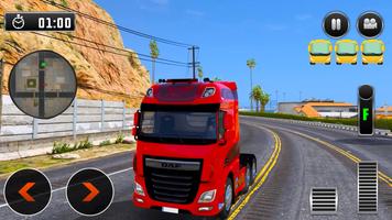 Truck Driving Sim 18 Affiche