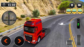 Truck Driving Sim 18 capture d'écran 2