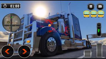 Truck Simulator PRO 2018 captura de pantalla 1